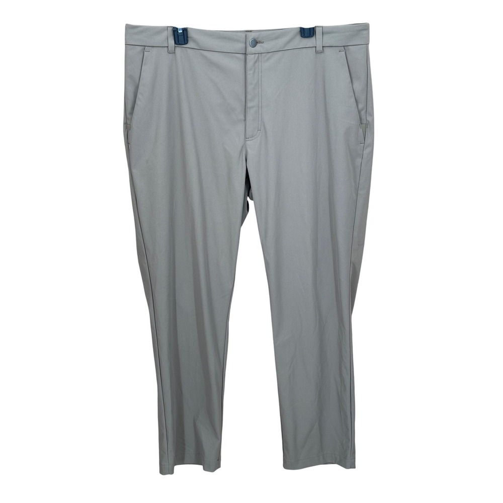 VRST Pants Men 40x32 Tan Performance Golf Commuter Stretch Travel 5 Pocket Chino